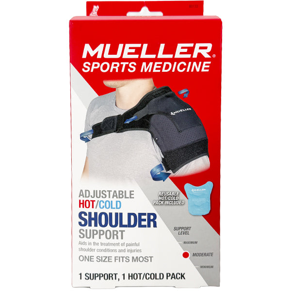 Mueller Adjustable Reusable Hot & Cold Shoulder Support Mueller